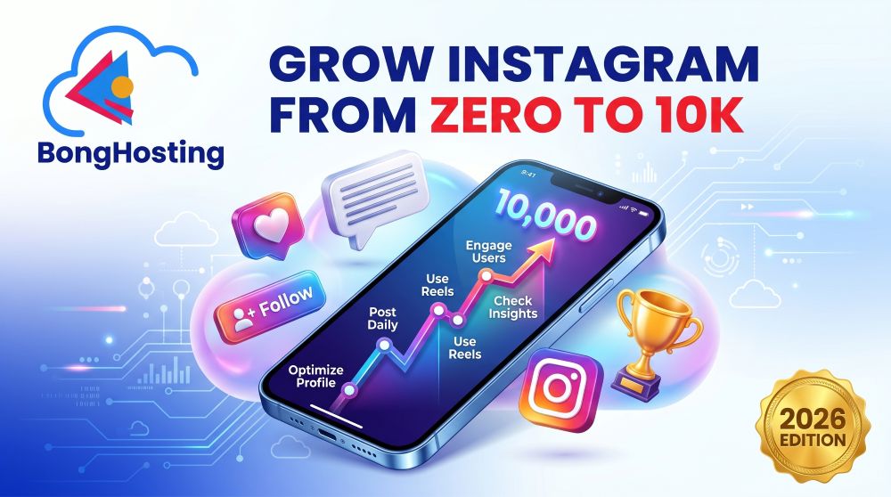 How to grow Instagram from zero to 10K followers 2026 strategy