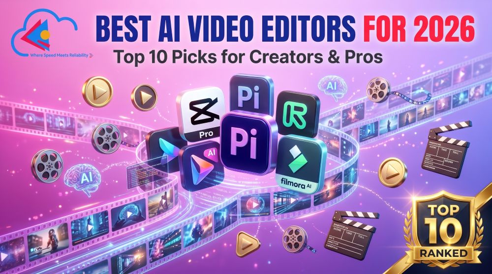 Top 10 best AI video editors for 2026 for creators and pros
