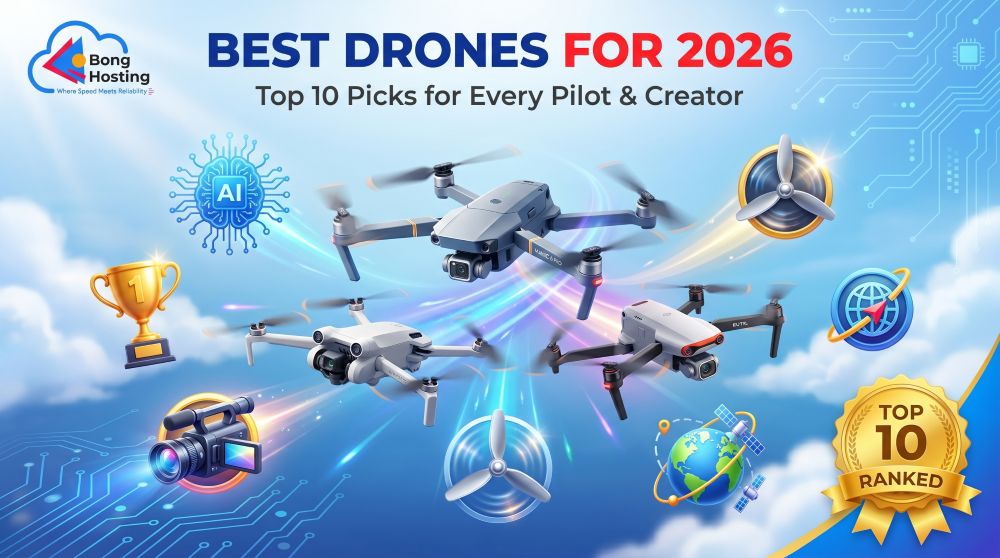 Top 10 best drones for 2026 for every pilot and creator