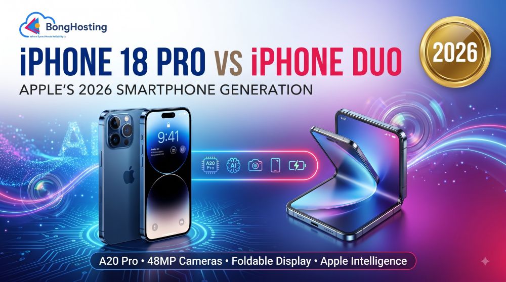 iPhone 18 Pro and iPhone Duo 2026 smartphone comparison